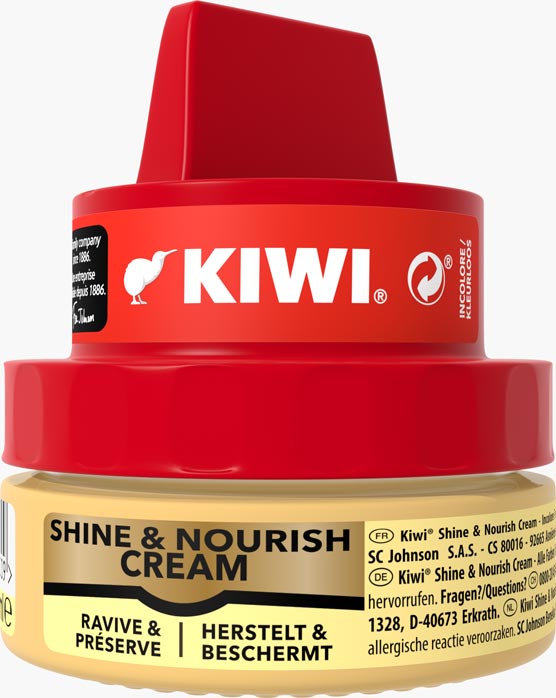 KIWI® Shine & Nourish Schoencrème Neutral