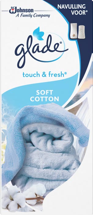 Glade® Touch & Fresh Navulling - Soft Cotton