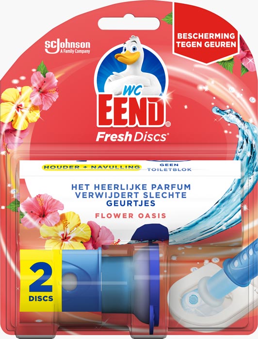 Wc Eend® Fresh Discs Flower Oasis