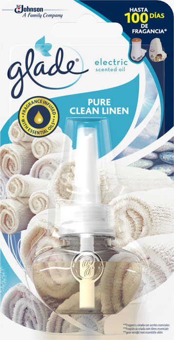 Glade® Electric Scented Oil Navulling Pure Clean Linen
