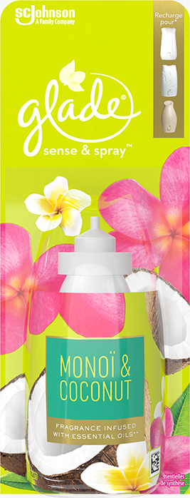 Glade® Sense & Spray - Monoï & Coconut