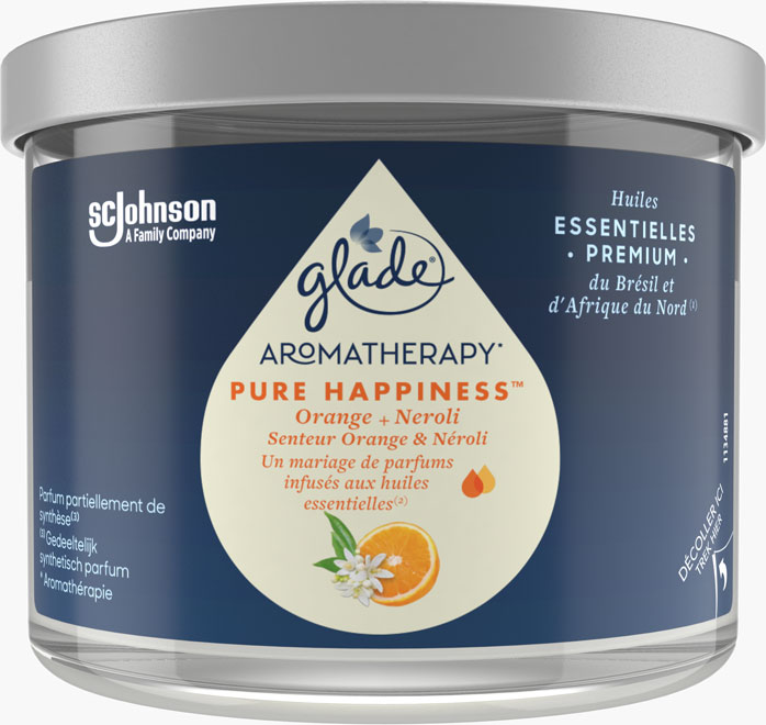 Glade® Aromatherapy Kaars - Pure Happiness 