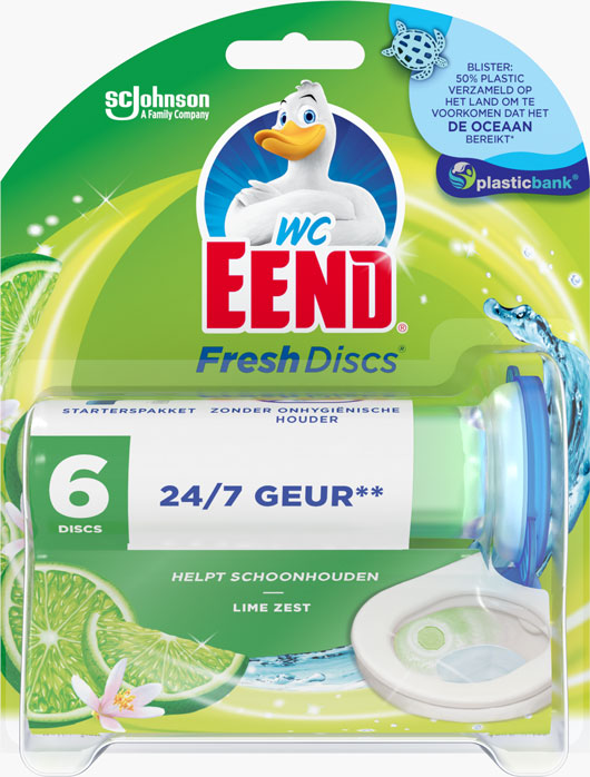WC-Eend® Fresh Discs Lime Zest Houder