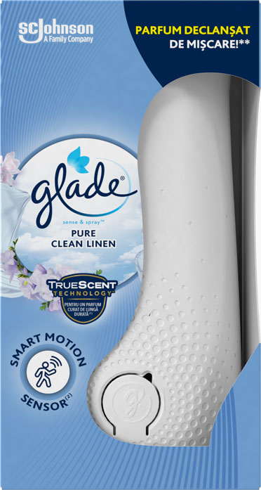 Glade® Sense & Spray Houder Pure Clean Linen