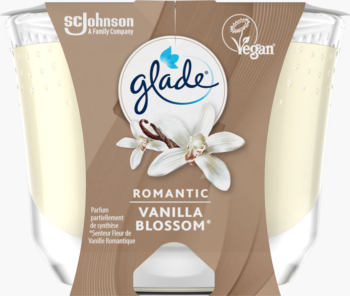 Glade® Lang Brandende Kaars - Romantic Vanilla Blossom