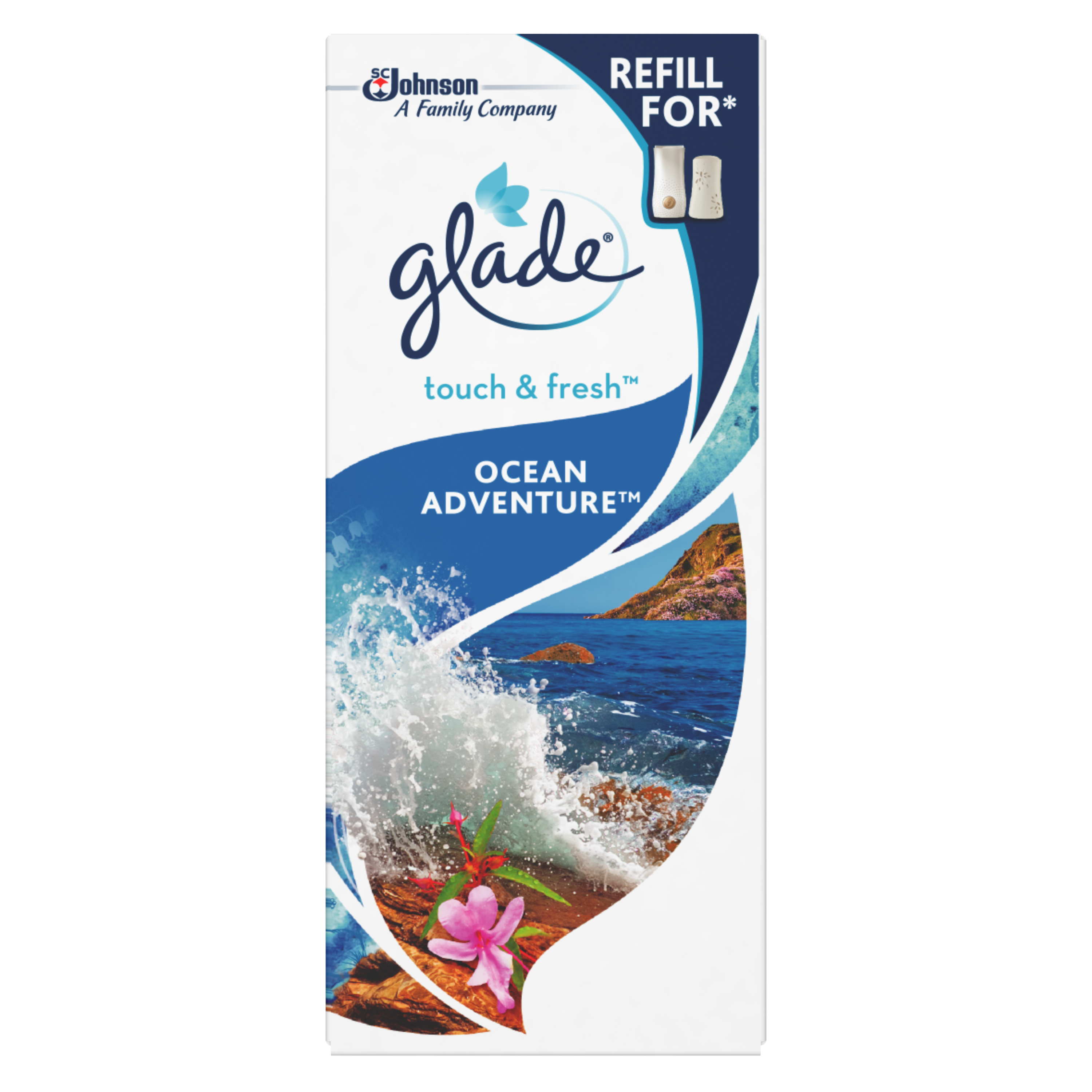 Glade® Touch & Fresh™  Ocean Adventure™ Refill