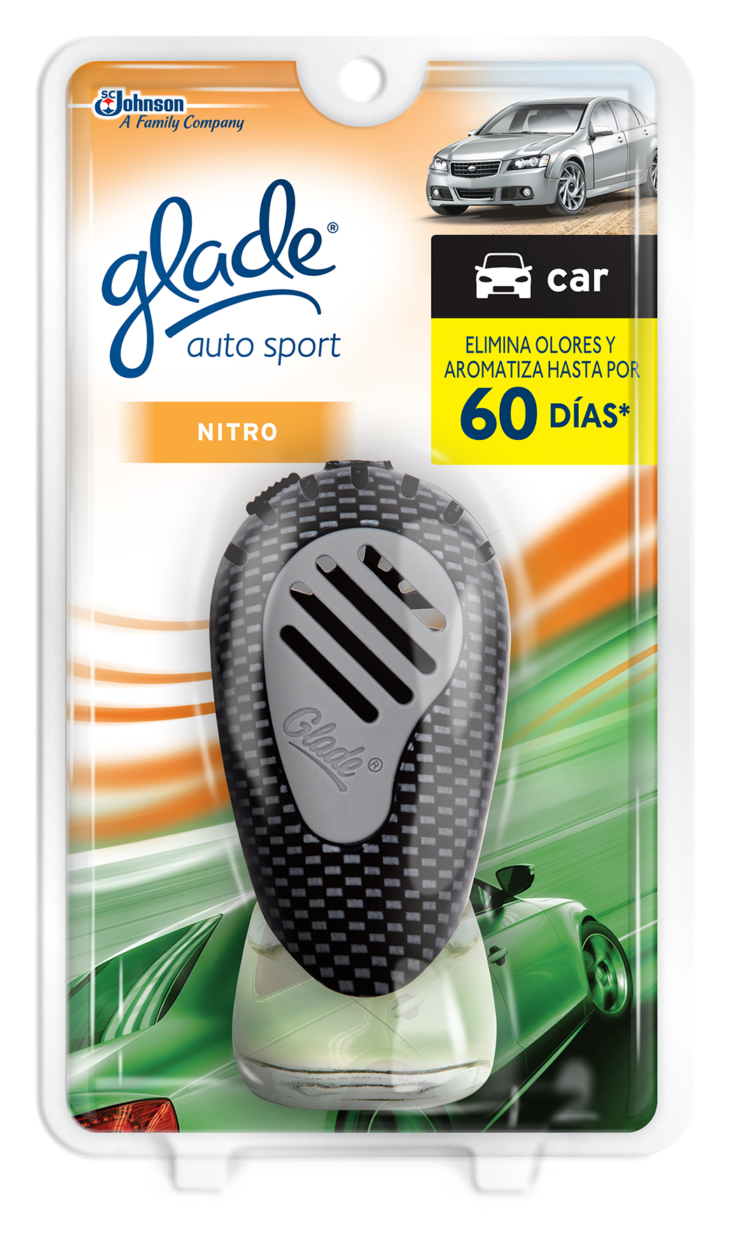 Glade® Auto Sport Aparato Nitro