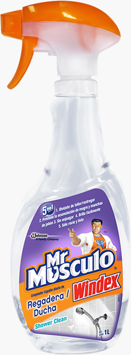 Mr Músculo® Shower Clean Regadera y Ducha
