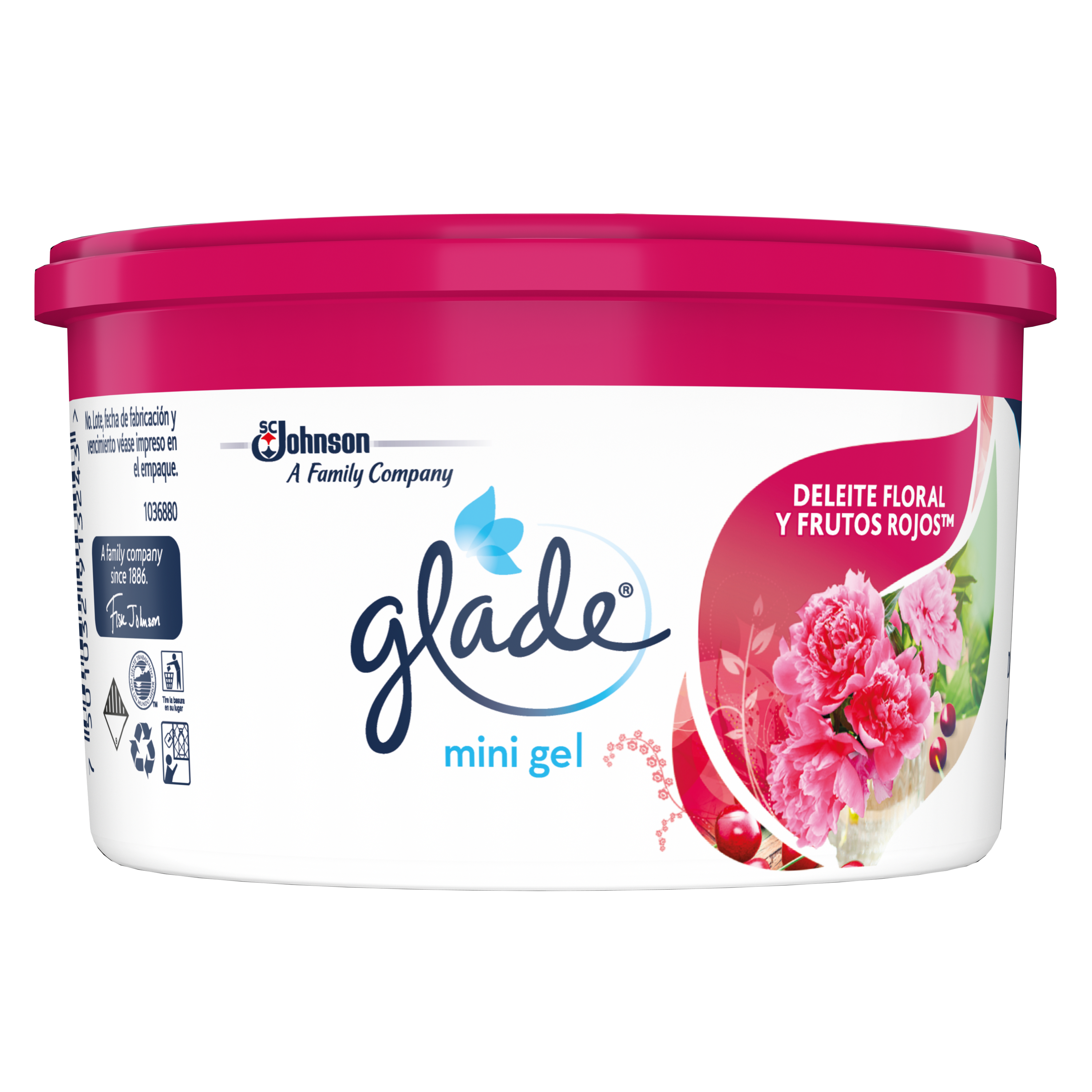 Glade® Gel Alegría Floral y Frutos Rojos