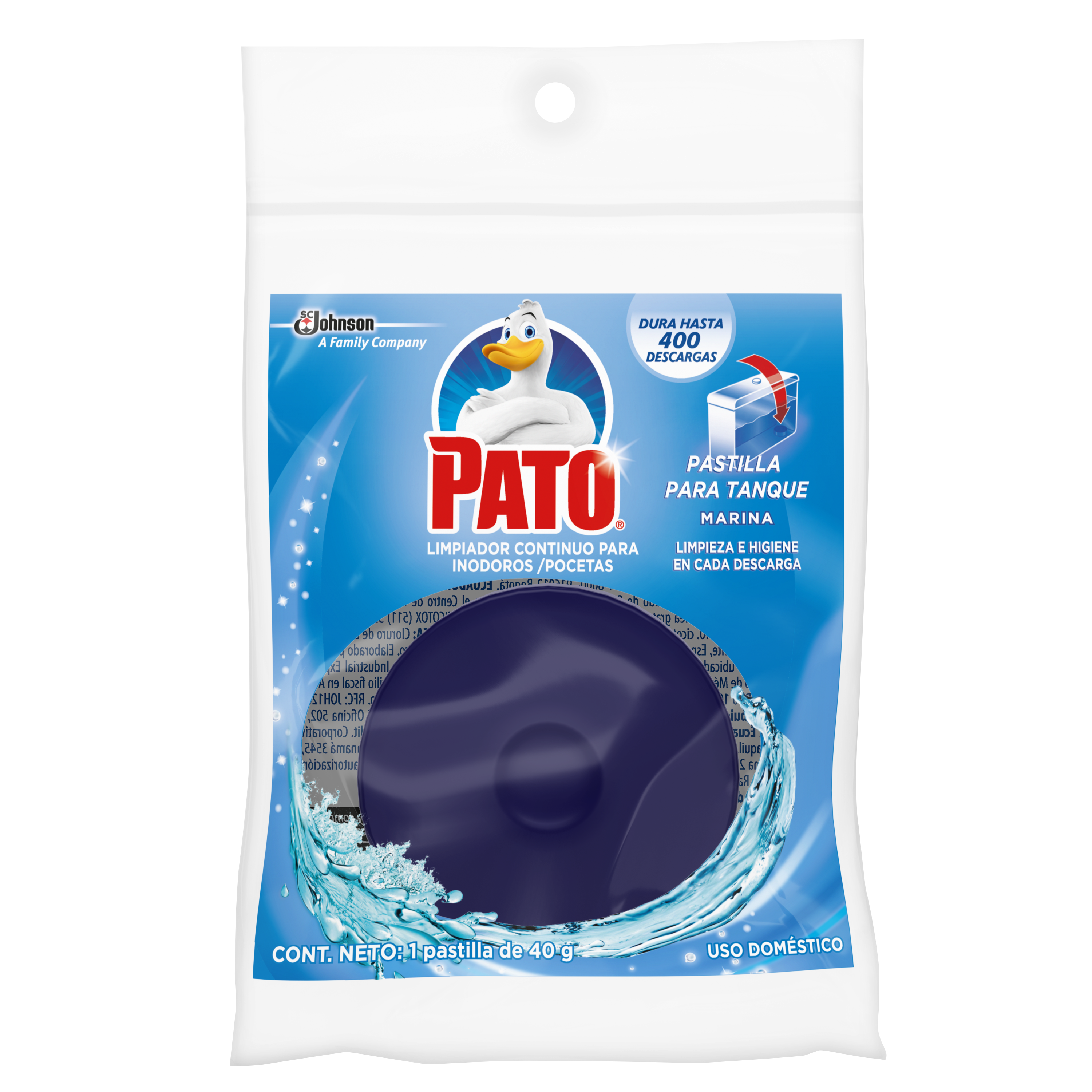 Pato® Tanque Bolsa Azul