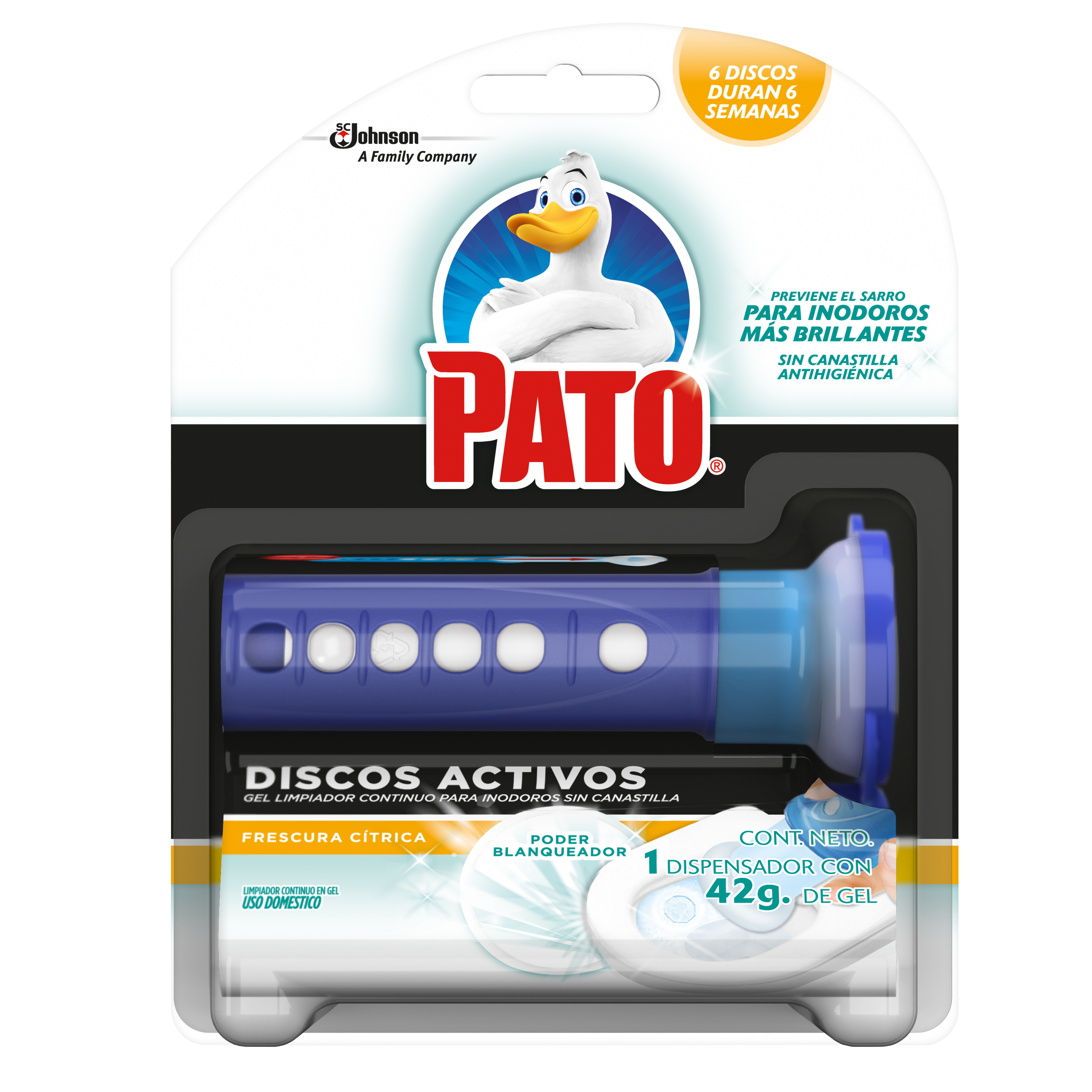 Pato® Discos Activos Frescura Citrica
