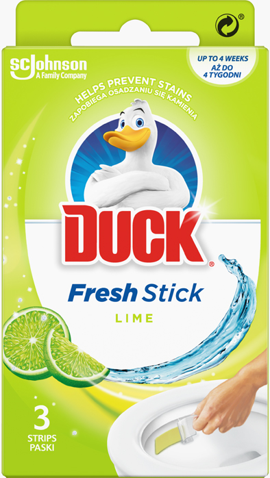 Duck® Fresh Stick - żelowe paski do toalet o zapachu leśnym