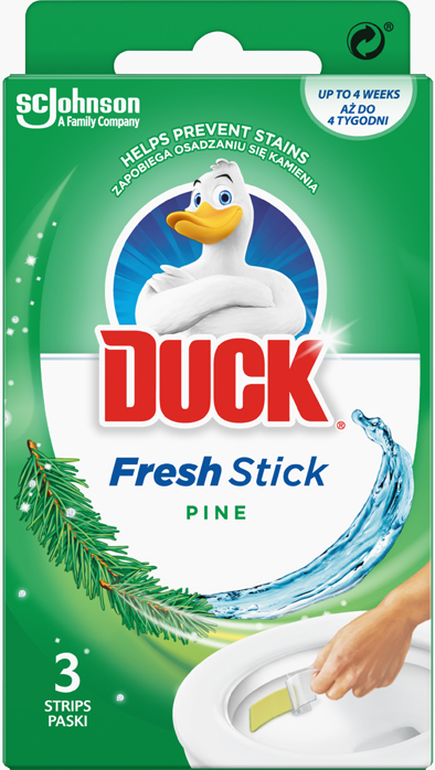Duck® Fresh Stick – żelowe paski do toilet o zapachu limonkowym
