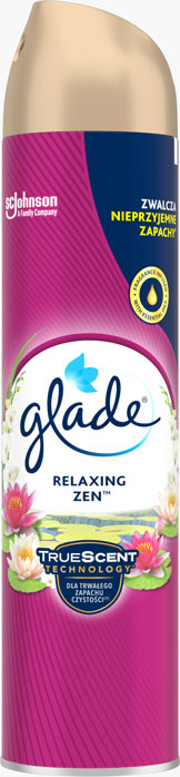 Glade® Relaxing Zen – odświeżacz powietrza w aerozolu