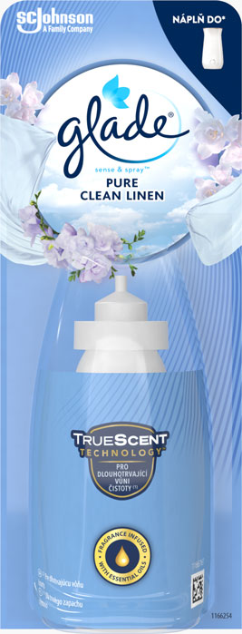 Glade® Sense & Spray™ - Pure Clean Linen - zapas do automatycznego odświeżacza powietrza