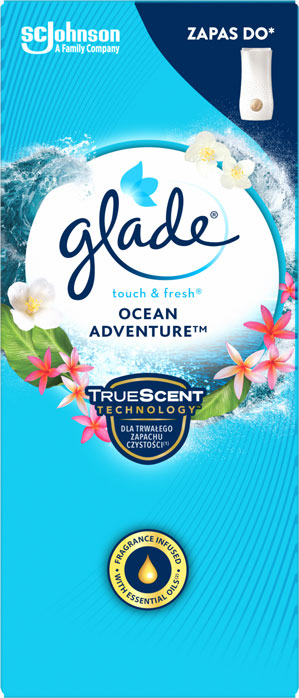 Glade® Touch & Fresh® - Ocean Adventure™ - zapas do odświeżacza powietrza