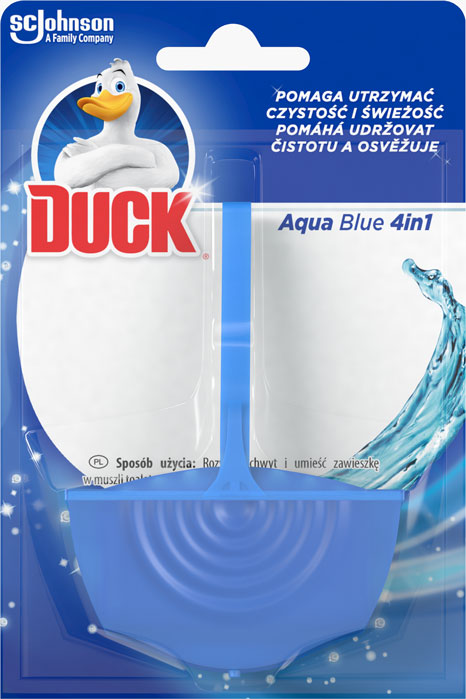 Duck® Aqua Blue 4w1 - zawieszka do toalet
