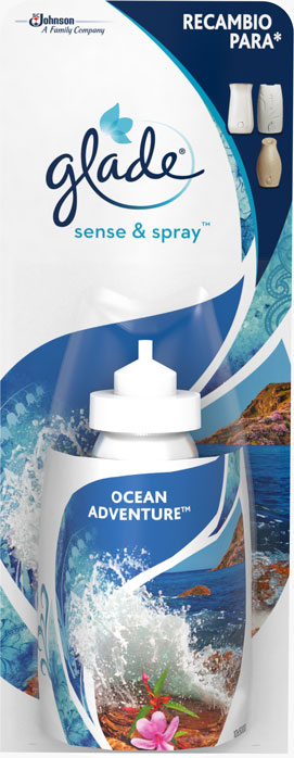 Glade® Sense & Spray™ Recarga Ocean Adventure