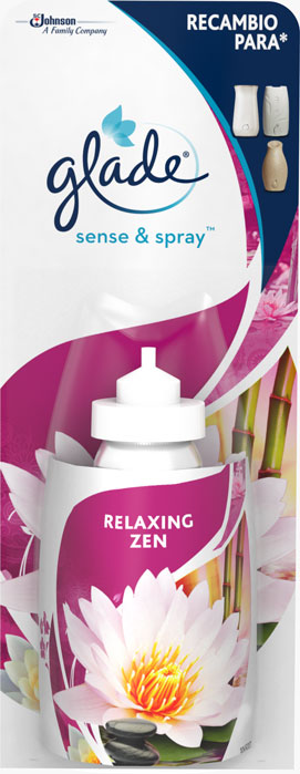Glade® Sense & Spray™ Recarga Relaxing Zen