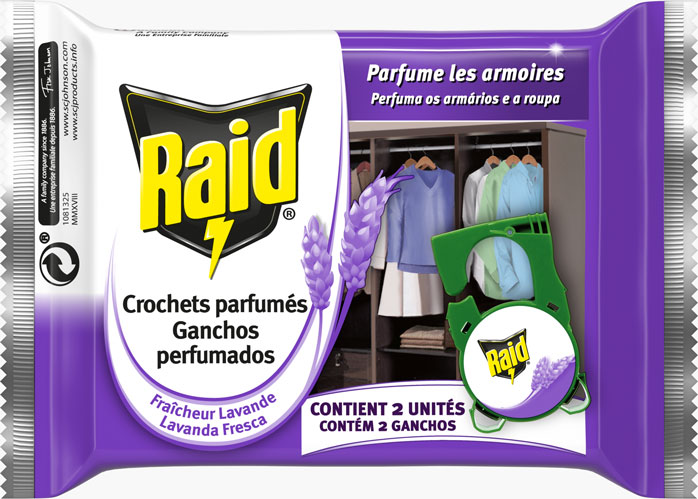 Raid® Ganchos Lavanda