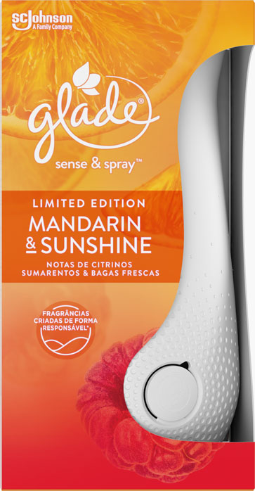 Glade® Sense & Spray™ Aparelho Mandarin & Sunshine
