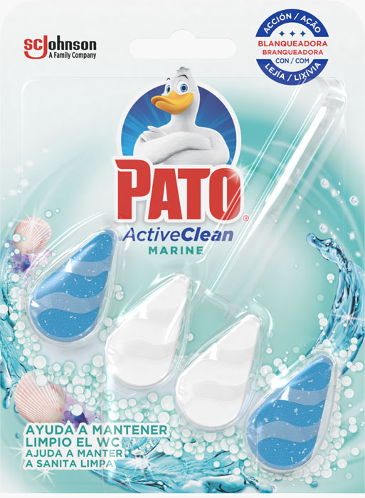 Pato® Bloco Active Clean Marine com Lixívia