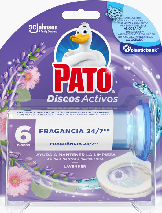 Pato® Discos Activos Aparelho Lavanda