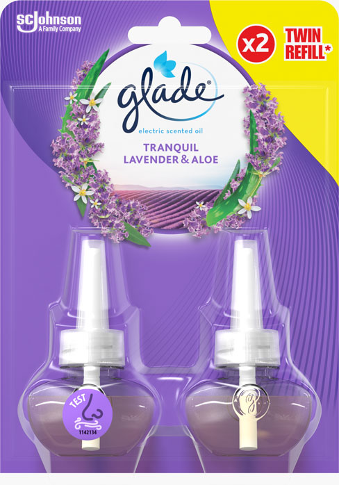 Glade® Electric Scented Oil Recarga  Tranquil Lavender & Aloe 