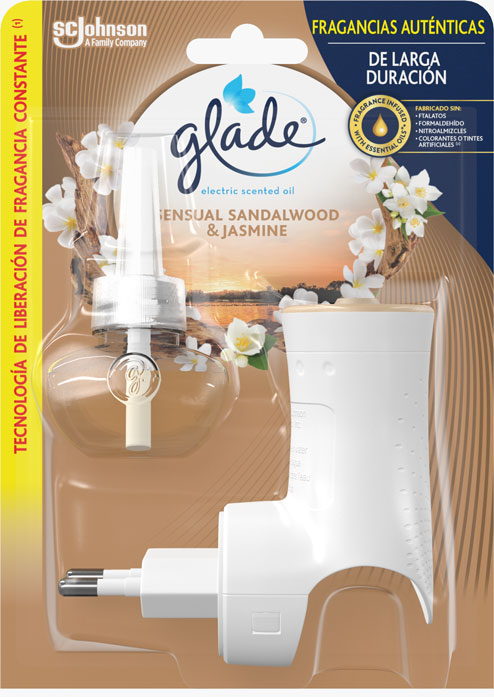 Glade® Electric Scented Oil Aparelho Sensual Sandalwood & Jasmine 