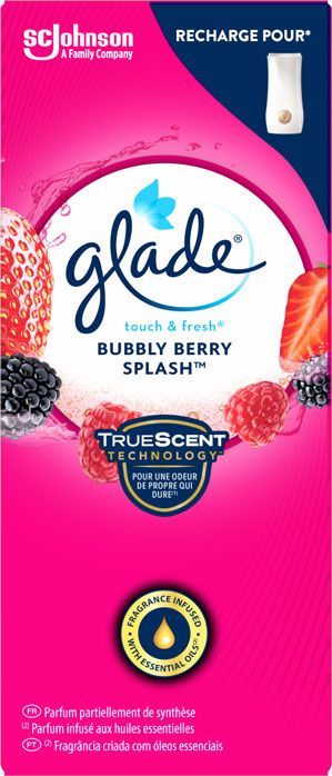 Glade® Touch&Fresh® Recarga Berry Splash