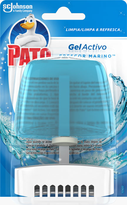 Pato® Bloco Líquido Gel Activo Suporte Frescor Marino