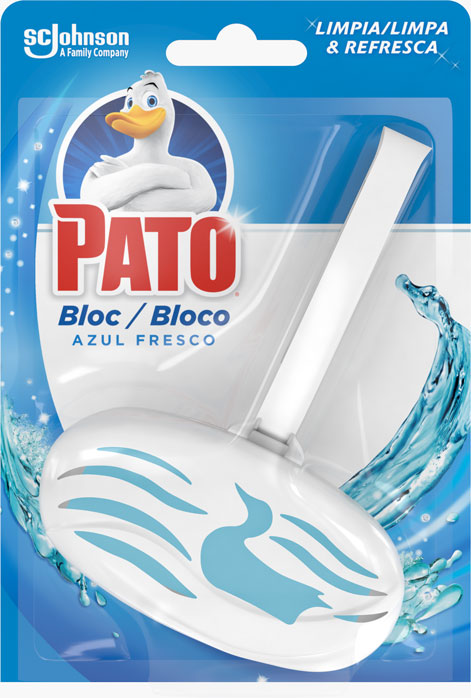 Pato® Bloco Sanitário Suporte Azul Fresco 