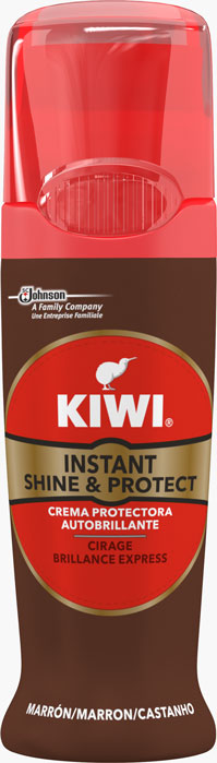 KIWI® Shine & Protect Autoaplicador Castanho