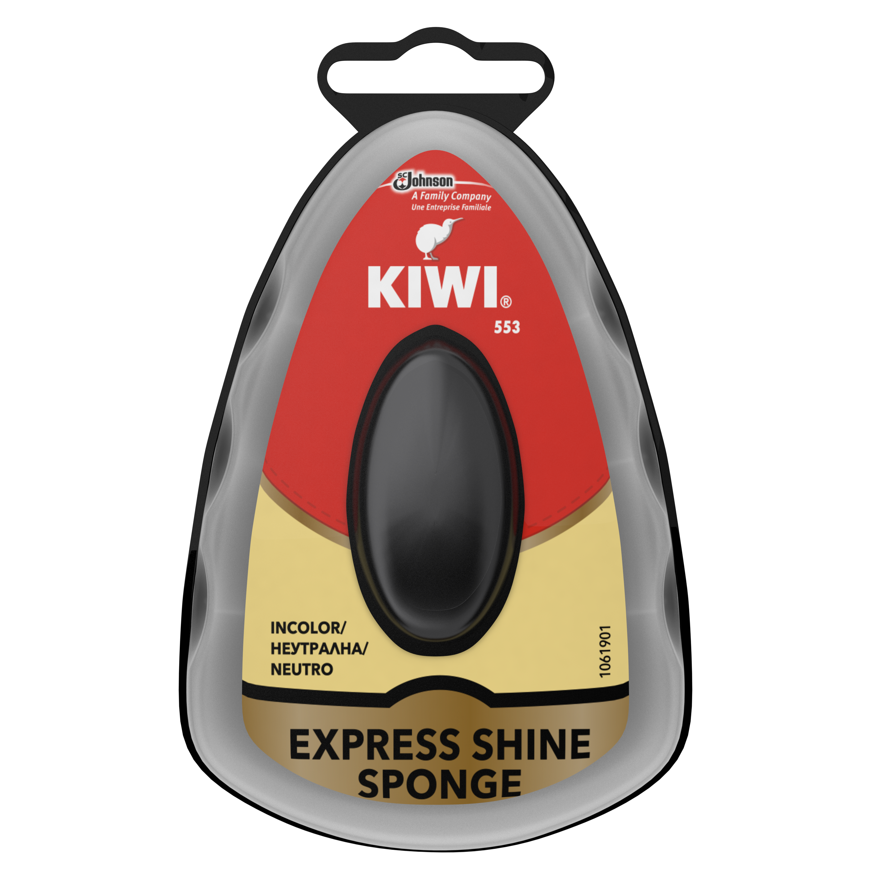 KIWI® Express Shine  burete cu silicon incolor