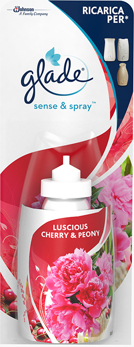 Glade® Sense & Spray™ -  Luscious Cherry and Peony -- odorizant automatic