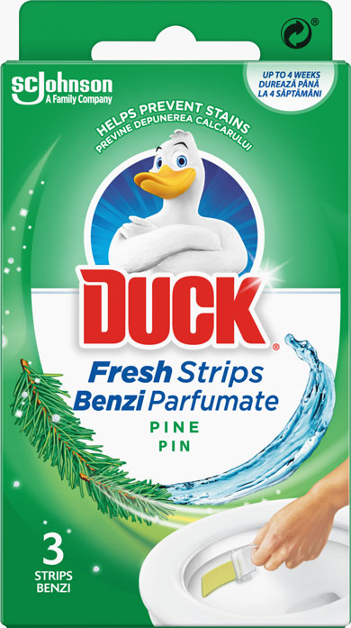 Duck®  Benzi Parfumate - Pin - gel pentru toaletă