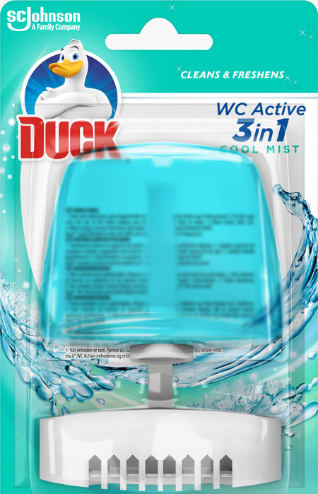 Duck® 3în 1 Aparat lichidă pentru toaletă - Cool Mist