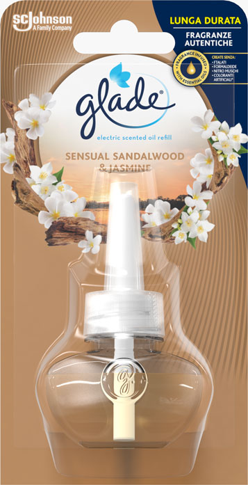 Glade® Electric Scented Oil -  Sensual Sandalwood and Jasmine- rezervă odorizant electric