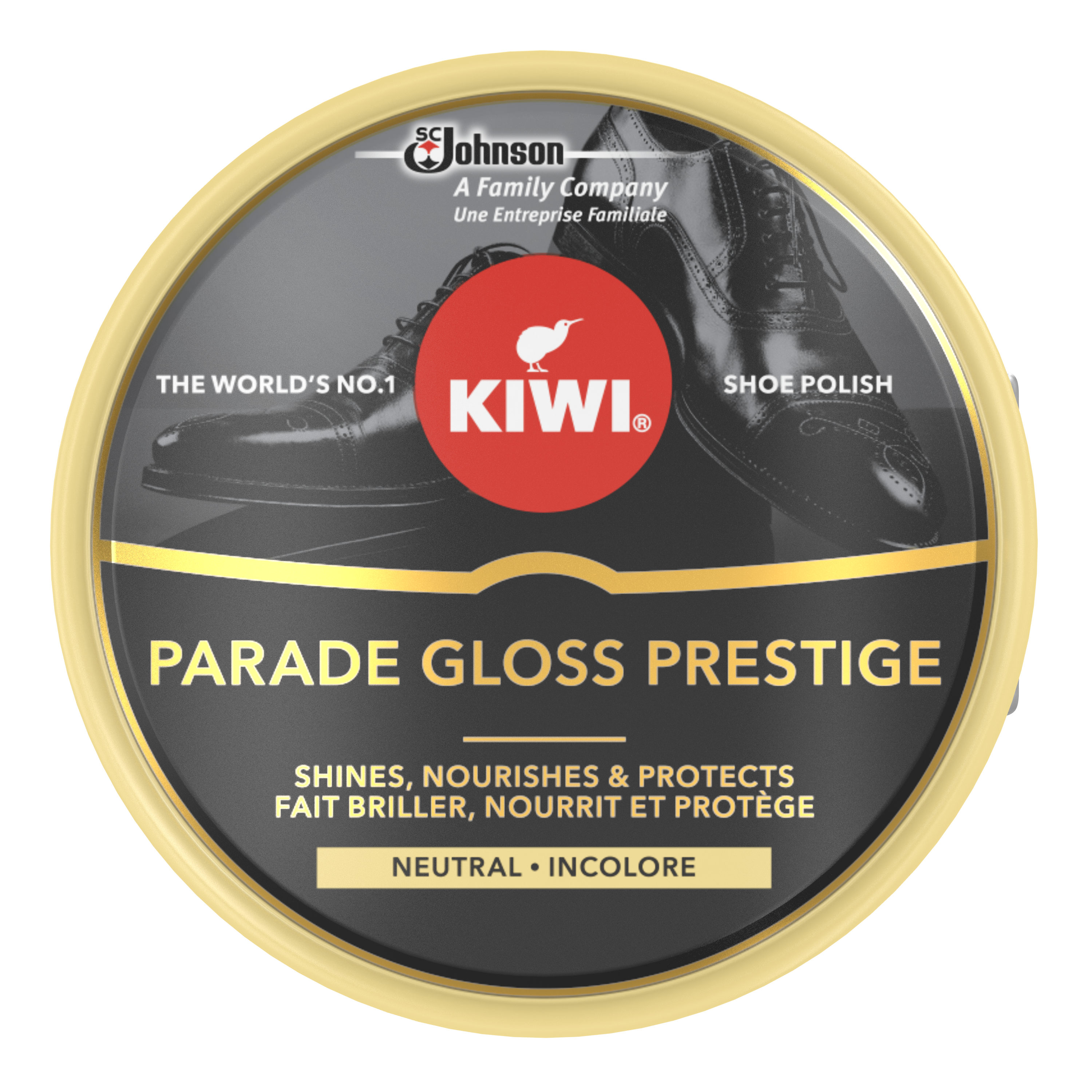 KIWI® Parade Gloss Prestige cremă pantofi incolor