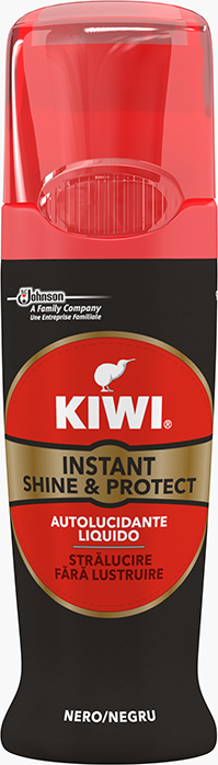 Kiwi® Instant Shine & Protect negru- crema lichida pentru pantofi
