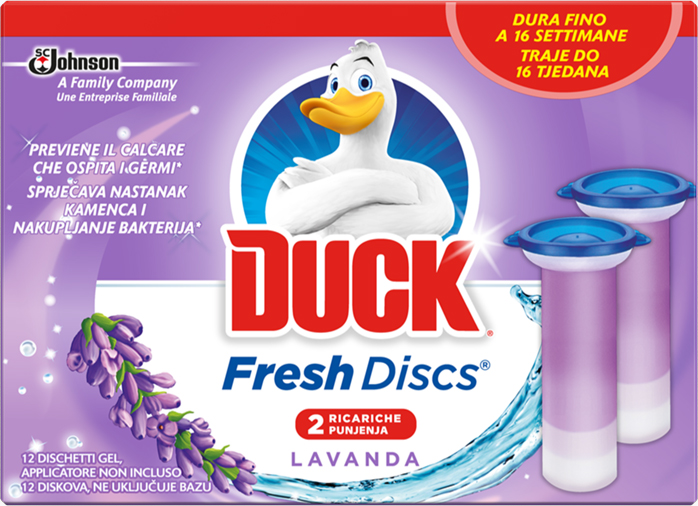 Duck® Fresh Discs™ Lavanda, dvojno polnilo