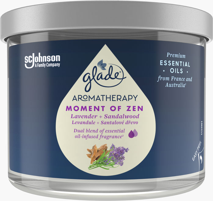 Glade® Aromatherapy sviečka Moment of Zen