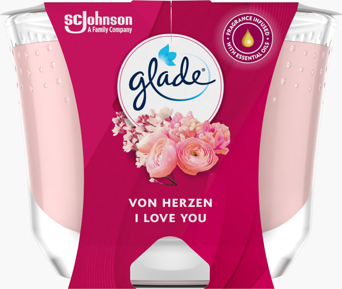 Glade® Candle Maxi I love you