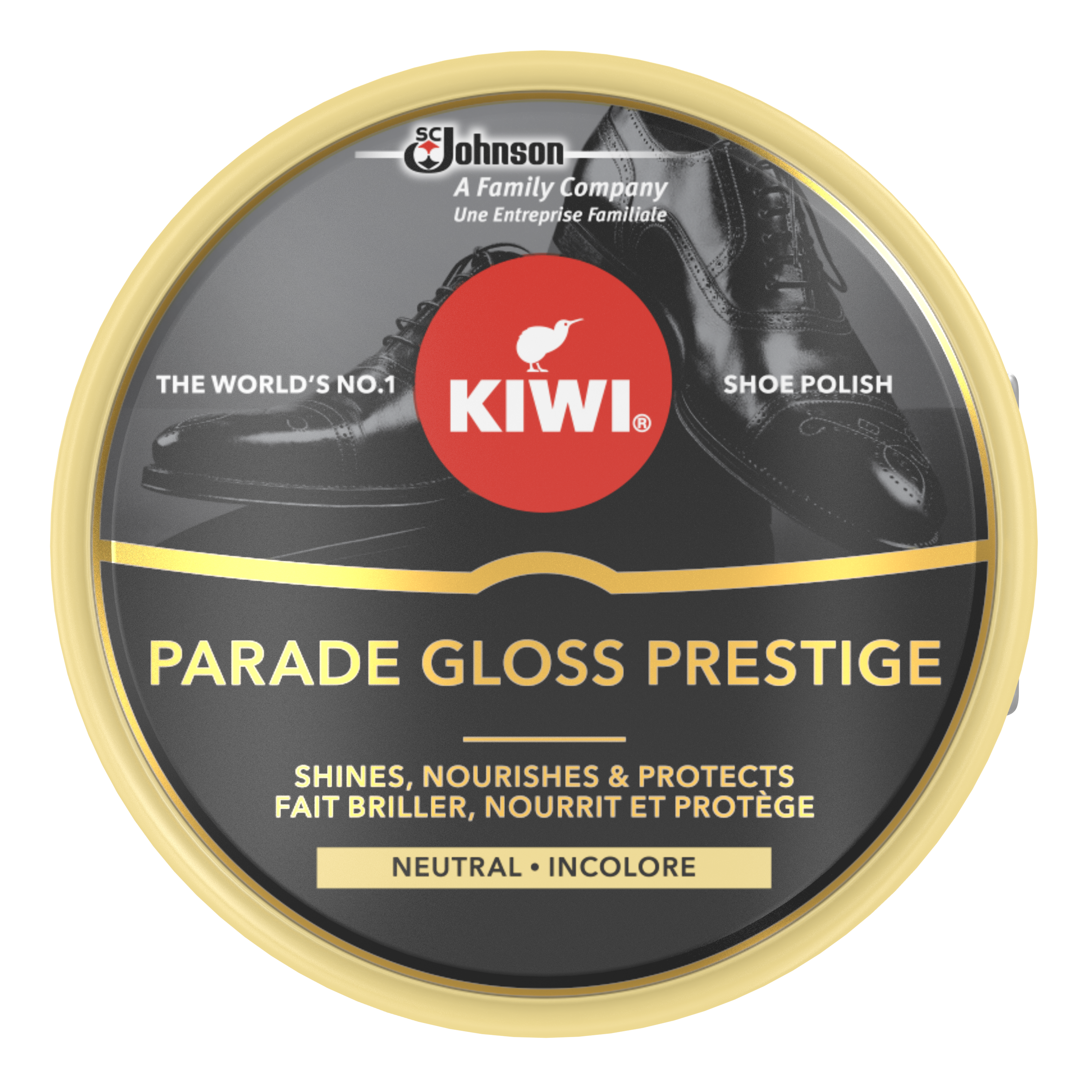 KIWI® Parade Gloss Prestige - BEZFAREBNÝ, krém na boty