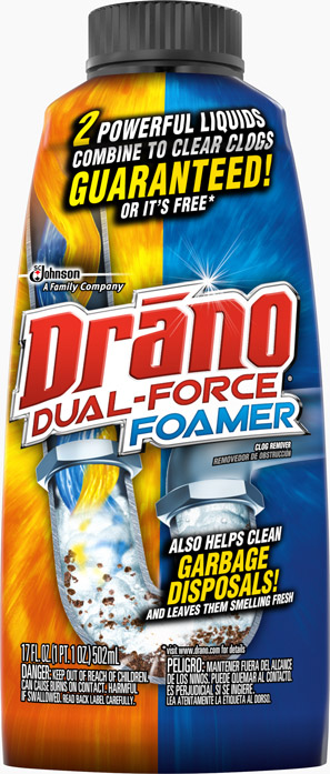 Drano® Dual Force® Foamer
