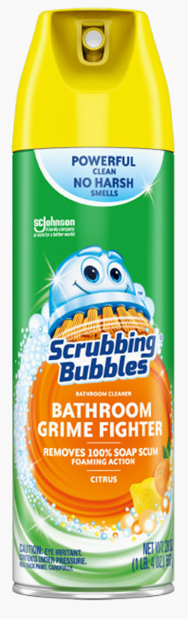 Scrubbing Bubbles® Bathroom Grime Fighter Aerosol - Citrus