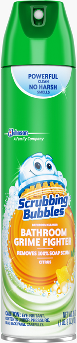 Scrubbing Bubbles® Bathroom Grime Fighter Citrus