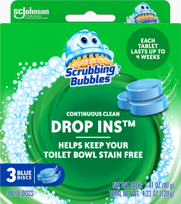 Scrubbing Bubbles® Drop-Ins™ Toilet Cleaning Tablets