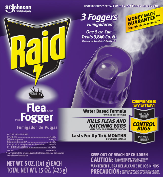 Raid® Flea Killer Plus Fogger