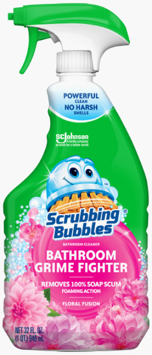 Scrubbing Bubbles® Bathroom Grime Fighter Spray - Floral Fusion
